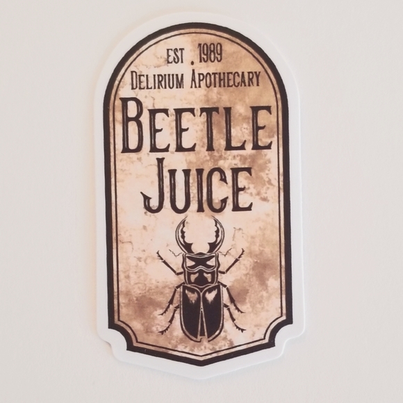 10/$10 Beetle Juice Sticker - Picture 1 of 1